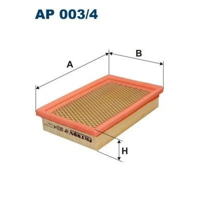 Abbildung von Luftfilter FILTRON AP 003/4