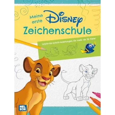 Abbildung von Disney Kreative Beschäftigung: Meine erste Zeichenschule: Schritt für Anleitungen mehr als 20 Tiere Figuren kinderleicht selbst zeichnen ab 5 Jahren