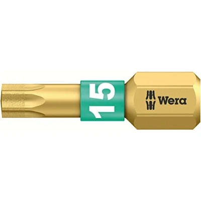 Abbildung von Wera 867/1 BDC SB SiS 05134375001 Torx Bit T 15 Werkzeugstahl Legierung, diamantbeschichtet D 6,3 1 St