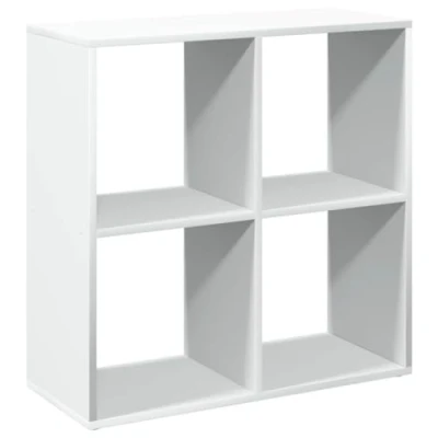 Abbildung von vidaXL Bücherregal Raumteiler Weiß 69,5x29x69,5 cm Holzwerkstoff, 1 tlg.