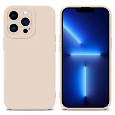 Abbildung von Cadorabo Hülle kompatibel mit Apple iPhone 12 PRO MAX Schutzhülle TPU Silikon Case Liquid Design Kameraschutz Slim Kratzfest Weiche Gummi Rundumschutz für in Rosa