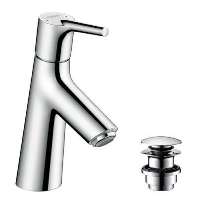 Abbildung von HG Talis S 80 HV arm. m/push o Hansgrohe håndvaskarmatur o.