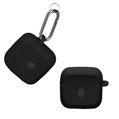 Abbildung von kwmobile Hülle kompatibel mit Skullcandy Mod Kopfhörer Case TPU Silikon Cover Schutzhülle in Schwarz