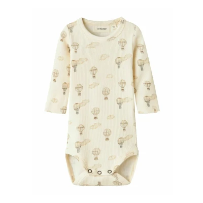 Abbildung von Lil&#039; atelier baby Unisex Nbngavo Emo Ls Slim Body Lil Noos, Turtledove, Numeric_80