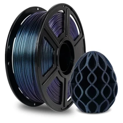 Abbildung von FLASHFORGE PLA 3D Druckerfilament 1,75 mm 1 kg Chamäleon Farbwechsel (Gebranntes Titan) Hochpräzises &amp; Umweltfreundliches Filament