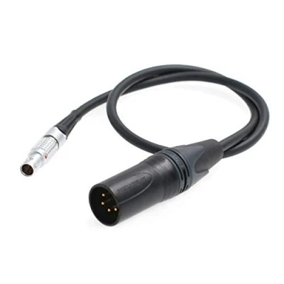 Abbildung von Stromkabel 12 V XLR 4 polig auf 0B 2 für ARRI Kamera Teradek Bond Bolt Transmitter Empfänger 91 cm