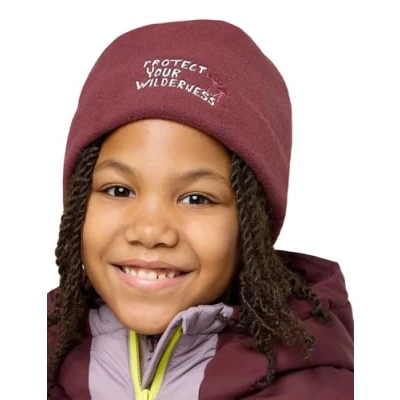 Abbildung von Jack Wolfskin Unisex Kinder Wilderness K Beanie Mütze, Boysenberry, M EU