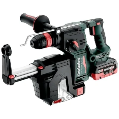 Abbildung von Metabo KH 18 LTX BL 24 Q Set ISA, SDS Plus, Black, Green, Red, Silver, Brushless motor, 2.4 cm, 1280 RPM, 2.2 J