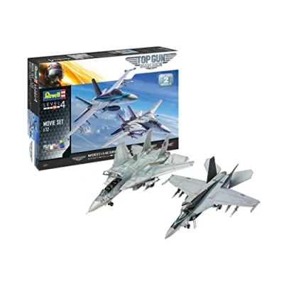 Abbildung von Modell do sklejania 1:72 05677 Top Gun 2 Movie Set Revell upominkowy