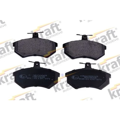 Abbildung von KRAFT 6000065 Bremsbelagsatz Vorderachse inkl. Verschleißwarnkontakt AUDI: 80 B3, B2, Coupe VOLKSWAGEN: Passat B3/B4 Variant