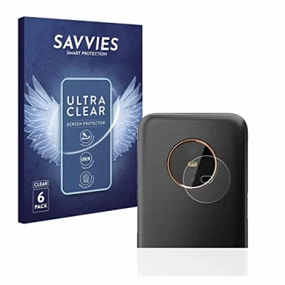 Abbildung von Savvies 6 Stück Schutzfolie für Gigaset GX6 (NUR Kameraschutz) Displayschutz Folie Ultra Transparent
