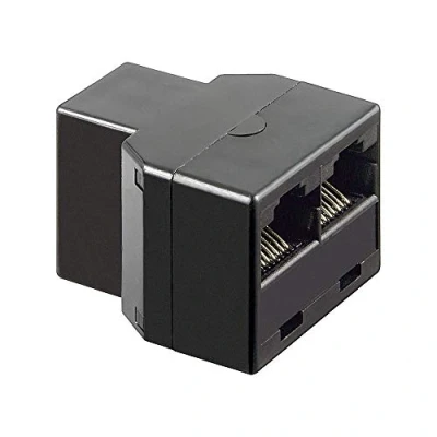 Abbildung von Goobay 50594 ISDN T Adapter, RJ45 Buchse (8P8C) &gt; 2x