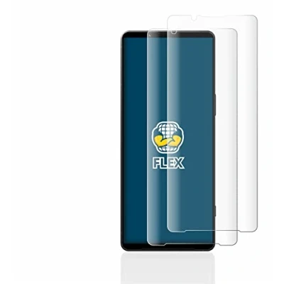 Abbildung von BROTECT 2 Stück Full Cover Schutzfolie für Sony Xperia 1 V Screen Displayschutz Folie [3D Curved, Anti Fingerprint, Kristall Klar]