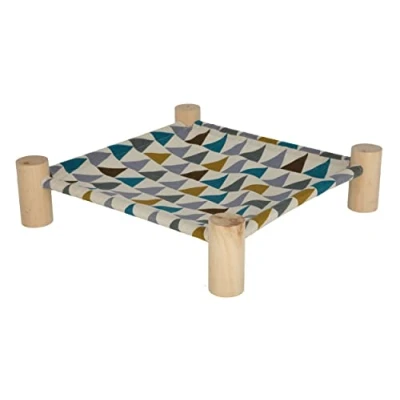 Abbildung von Kerbl Pet 81811 Hängematte für Nager, Kleintierbett Hängebett Canvasstoff 38x38x10cm