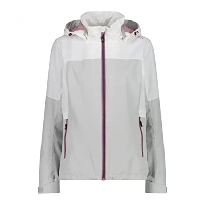 Abbildung von CMP Damen Ripstop Jacke mit abnehmbarer Kapuze, Stein, D36