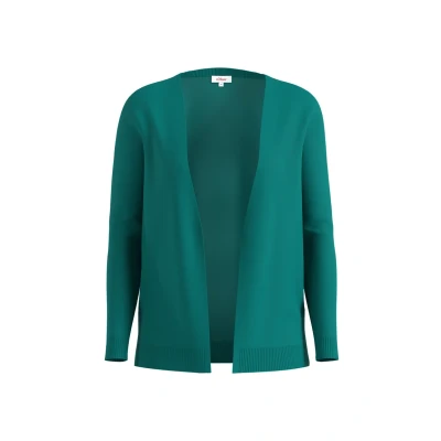 Abbildung von s.Oliver FEIN OHNE Verschluss Strickjacke, Damen, Größe: 36, Petrol