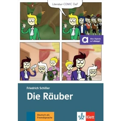 Abbildung von Die Räuber: Lektüre mit digitalen Extras (Literatur COMIC DaF)