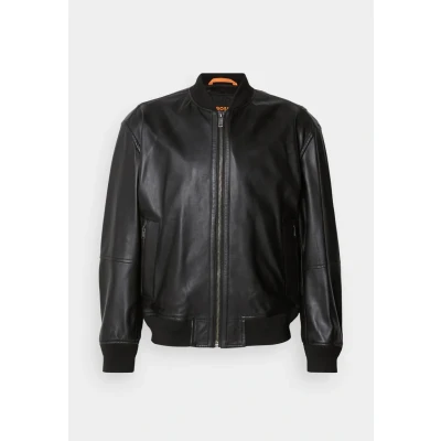 Abbildung von BOSS Jobrice Bomberjacke, Herren, Größe: 52, Black