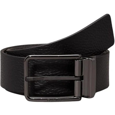 Abbildung von Calvin Klein Warmth Gürtel, Herren, Größe: 80, Black/dk brown