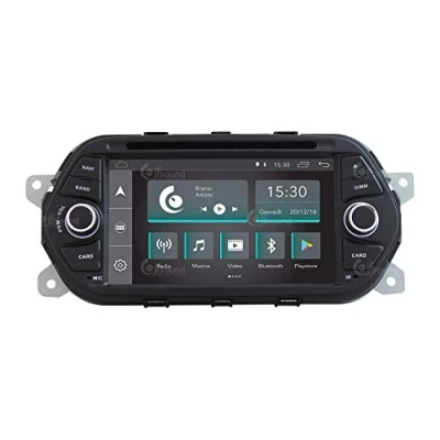 Abbildung von Costum fit Autoradio für FIAT Tipo Android GPS Bluetooth WiFi Dab USB Full HD Touchscreen Display 7&quot; Easyconnect