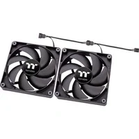Abbildung von Thermaltake CT140 PC Cooling Fan 2 Pack, Schwarz