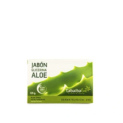 Abbildung von TABAIBA, Aloe vera Handseife GlycerinSeife mit gr Tabaibaloe soap, 125 g