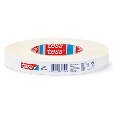 Abbildung von tesa Gewebebänder 19 mm x 50 m weiß