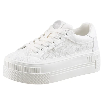 Abbildung von Buffalo Paired Bloom Sneaker low, Damen, Größe: 42, White Schuhe