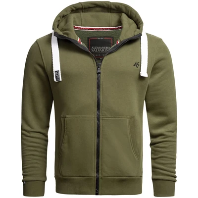 Abbildung von Alessandro Salvarini Sweatjacke ASVinzent warmer Hoodie