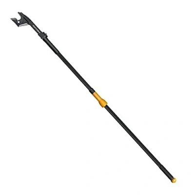 Abbildung von Fiskars 11000597, Amboss Astschere, 3,2 cm, Aluminium, Schwarz, Orange, 1610 mm, 780 g
