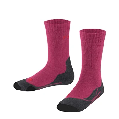 Abbildung von Falke TK2 Trekking Functional Mediumstrong Cushioned Sportsocken für Kinder, Größe: 23/26, Rose