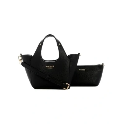 Abbildung von Guess Helina MINI TOTE SET Handtasche, Damen, Größe: One Size, Black