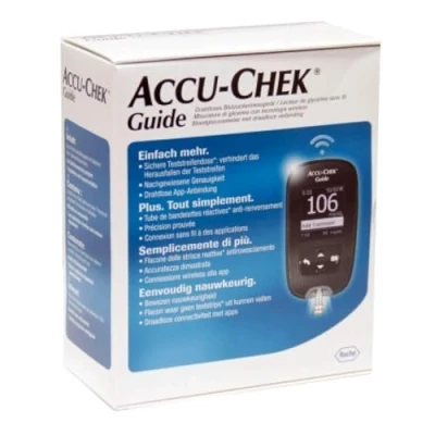 Abbildung von Accu chek Guide Mg/dl Meter On
