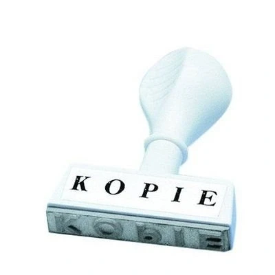 Abbildung von WEDO Textstempel &quot;KOPIE&quot;