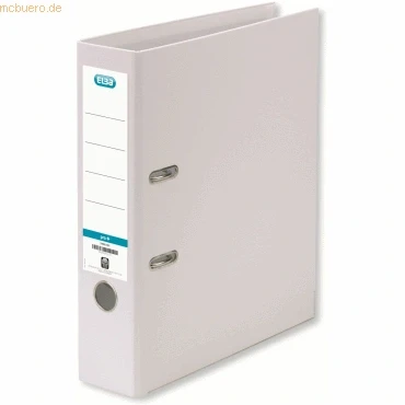 Abbildung von Elba Premium Akten Ordner A4, smart Pro plus, 8 cm breit, Kunststoff Ordner, weiss, 10 Stück