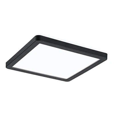 Abbildung von Paulmann 71014 LED Panel Atria Shine 190x190mm eckig incl. 1x11,2 W Tageslichtweiß Schwarz Lichtpanel Kunststoff Deckenpanel 4000 K