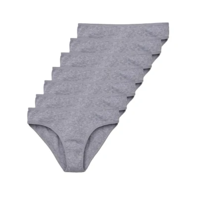 Abbildung von Tazzio 7erpack Slip grau, Damen, Größe: XL, 7er pack grau