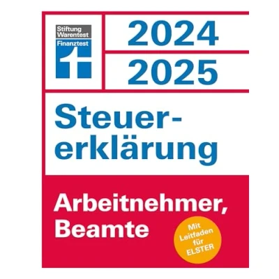 Abbildung von Steuererklärung 2024/2025 Arbeitnehmer, Beamte: Mit Leitfaden für Elster