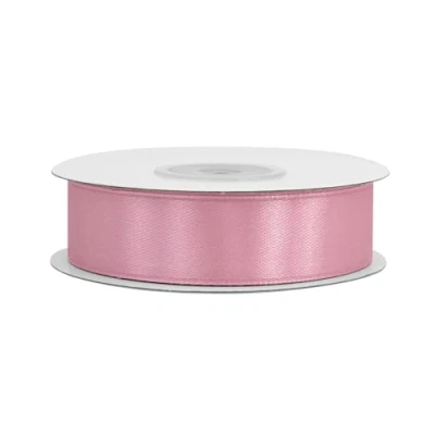 Abbildung von Satinband 18mm x 25m Rolle FARBAUSWAHL in 3/6/12/18/25/38/50/75/100mm farbecht &amp; waschbar Schleifenband für Hochzeit Geschenkband zum Verpacken Dekorieren Basteln Altrosa 158