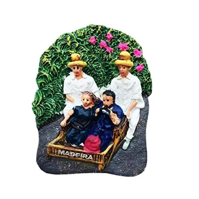 Abbildung von 3D Madeira Portugal Kühlschrankmagnet Souvenir Geschenk Home Küche Dekoration Magnetaufkleber