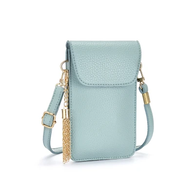 Abbildung von Lascana Handytasche, Damen, Größe: One Size, Hellblau