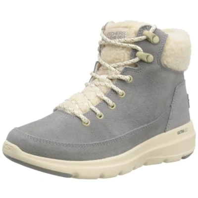 Abbildung von Skechers Glacial Ultra Snowboot/Winterstiefel, Damen, Größe: 38, Grey Schuhe