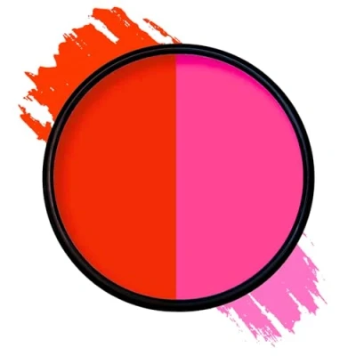 Abbildung von Mehron Paradise Make up AQ Gesichts und Körperfarbe (40 G) Schwarzlicht reaktiv Schminke für Gesicht, Körper die Haare (Super Nova)