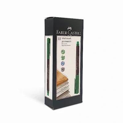 Abbildung von FABER CASTELL MULTIMARK 1513 Folienstifte 0.6 mm Grün
