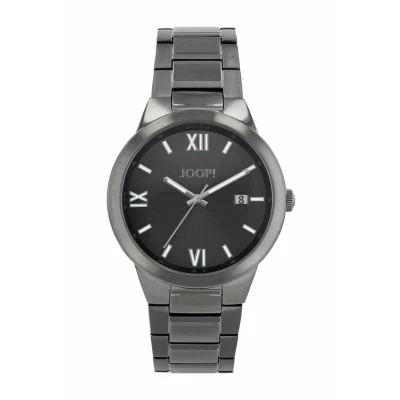 Abbildung von Joop! Armbanduhr Herren Quarzuhr Analog, mit Edelstahl Armband, Grau, 5 bar Wasserdicht, Kommt in Uhren Geschenk Box, 2038621