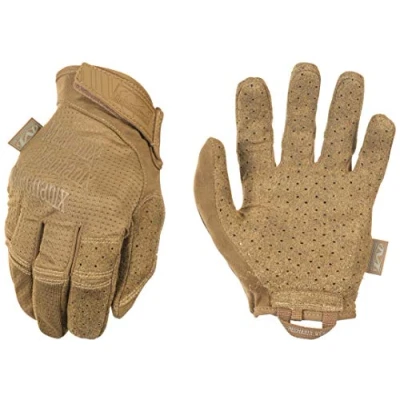Abbildung von Mechanix Wear: Taktische Specialty Vent Taktikhandschuhe, berührungsempfindlich, hohe Fingerfertigkeit, Handschuhe für Airsoft, Paintball und Feldarbeit, Arbeitshandschuhe Männer (braun, klein)