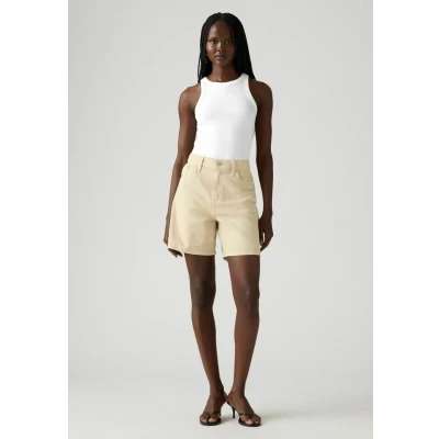 Abbildung von Levi&#039;s Hohe Baggy Shorts Damen Beige /