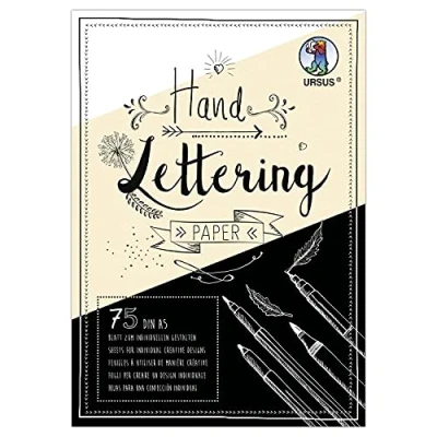 Abbildung von Handlettering Papier Colour mix, A5