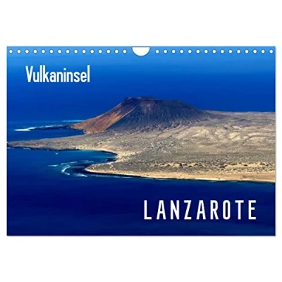 Abbildung von Vulkaninsel Lanzarote (Wandkalender 2025 DIN A4 quer), CALVENDO Monatskalender