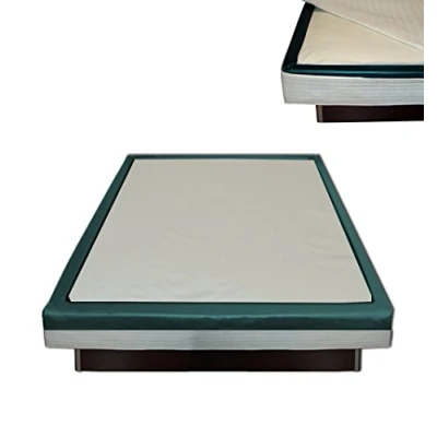 Abbildung von Orthopädischer Visco Softside Wasserbett Viscotopper 2 cm mit Piqué Bezug (180 x 210 cm)
